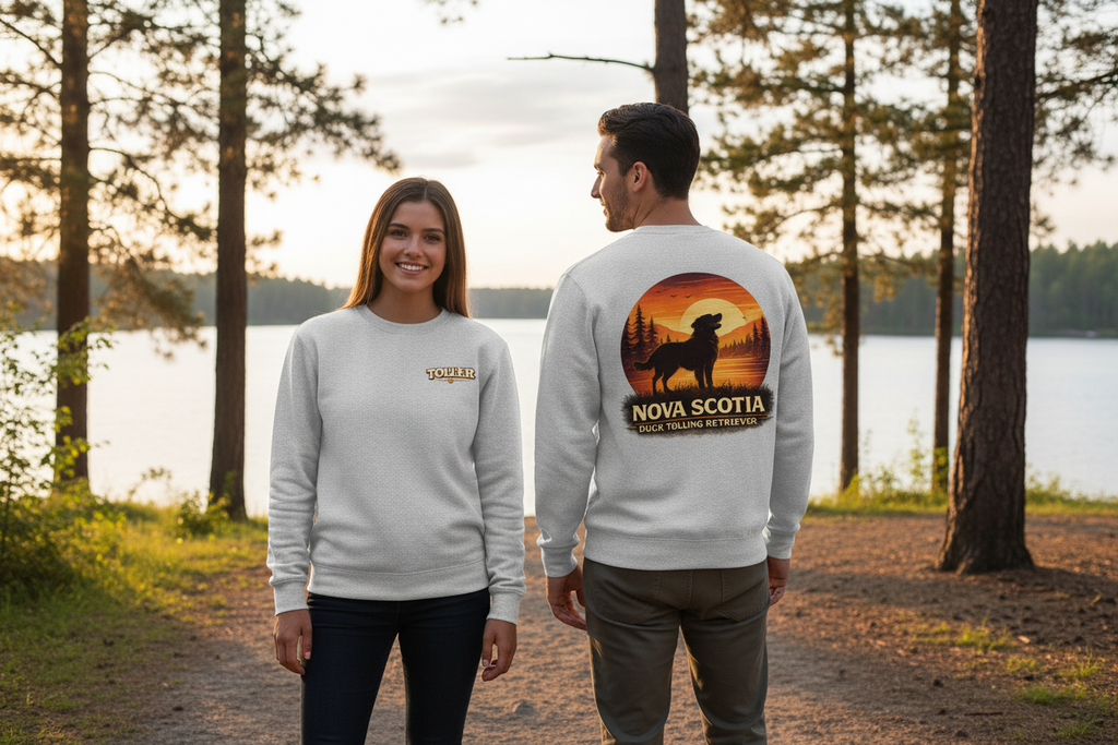 Nova Scotia Sweatshirt Vorder- und Rückseite